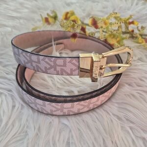 DKNY Women's Gray and White Belt.